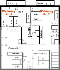 Wohnung 7 und 8